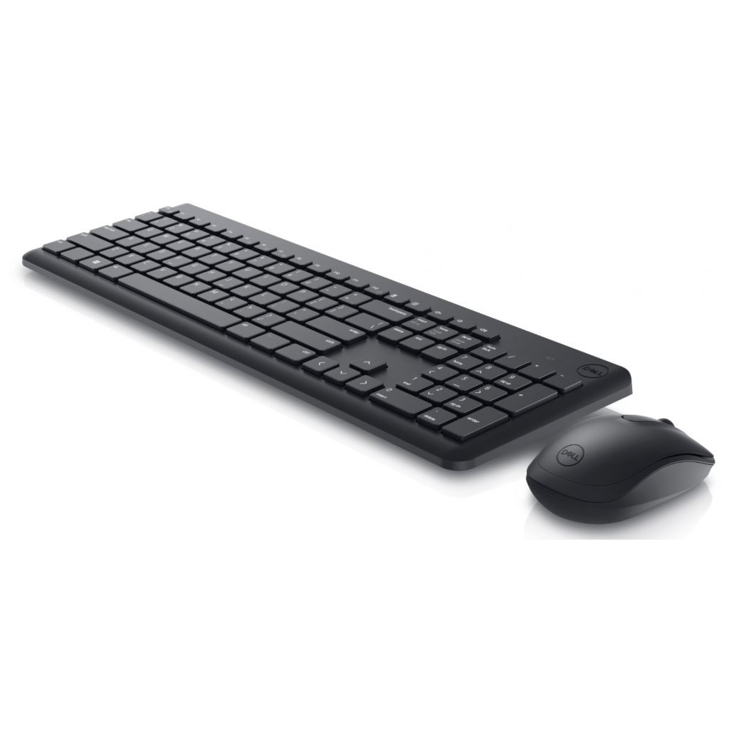 DELL Wireless, KM3322W-R-TUR, Siyah, Kablosuz, Türkçe Q, Multimedya, Klavye +Mouse Set