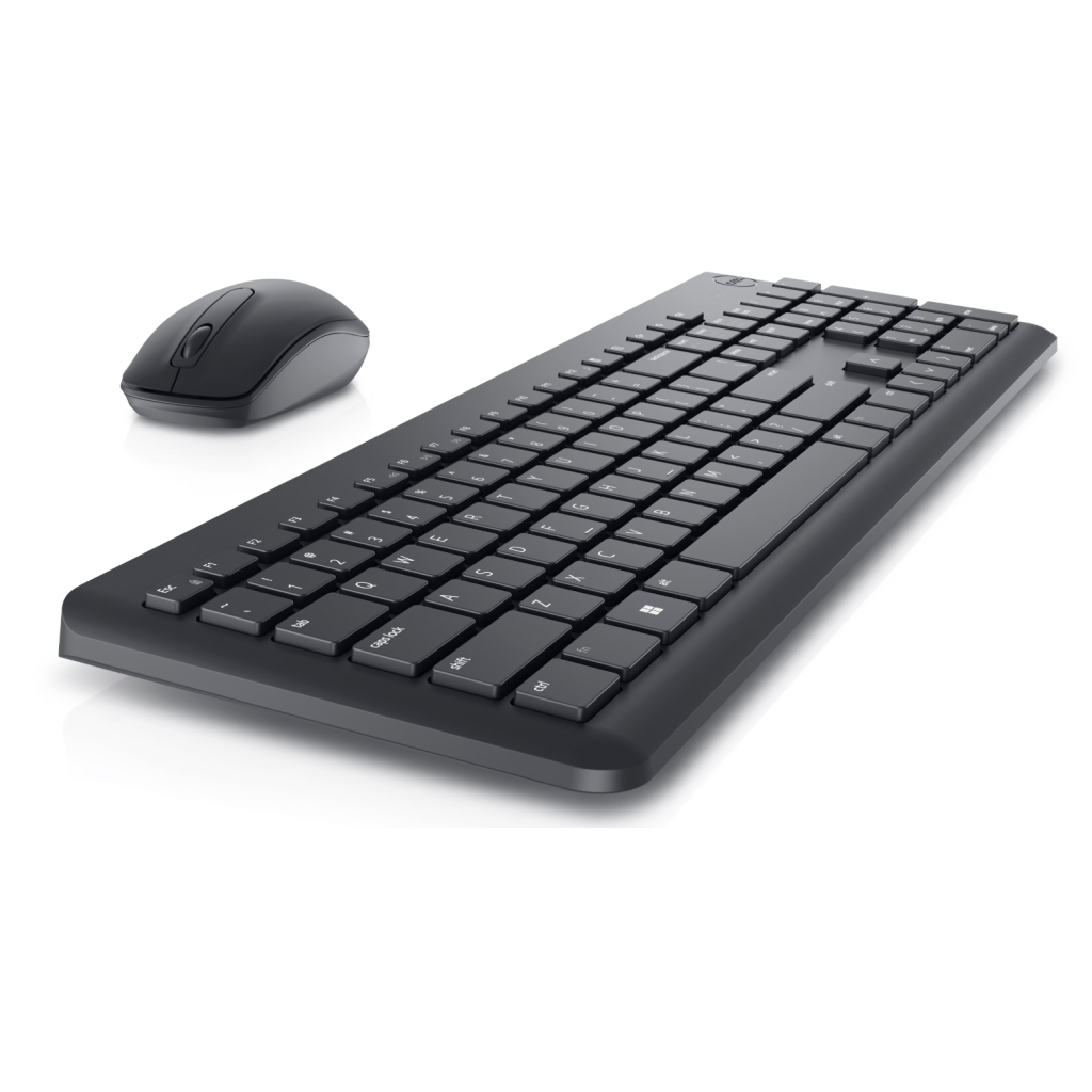 DELL Wireless, KM3322W-R-TUR, Siyah, Kablosuz, Türkçe Q, Multimedya, Klavye +Mouse Set