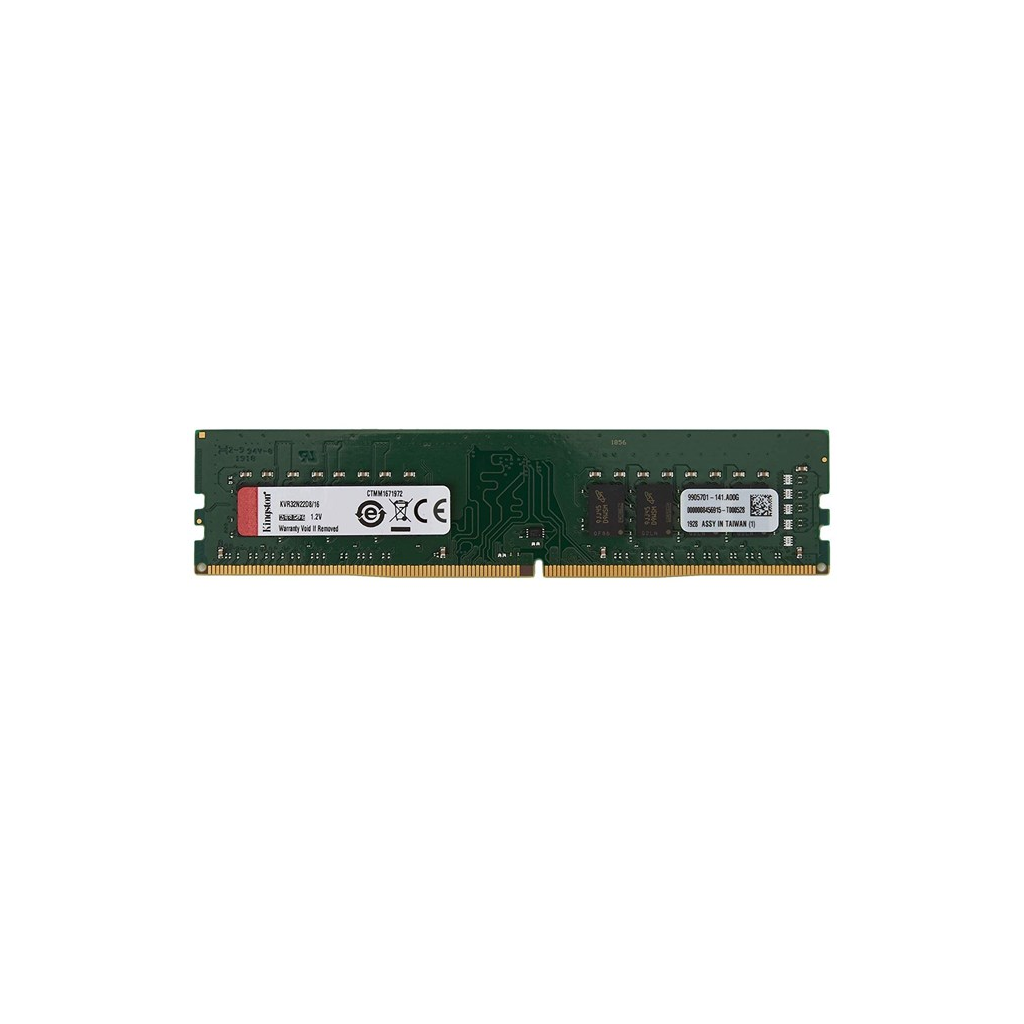 KINGSTON KVR32N22D8/32, 32Gb, 3200Mhz, DDR4, CL22, Desktop RAM