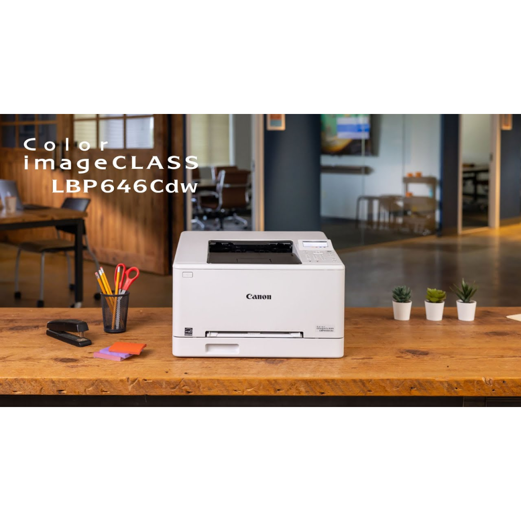 CANON i-SENSYS LBP646CDW, Wifi, Lan, Duplex, Renkli Lazer, Yazıcı (Dakikada 25 Sayfa) ORİJİNAL TONERLİ