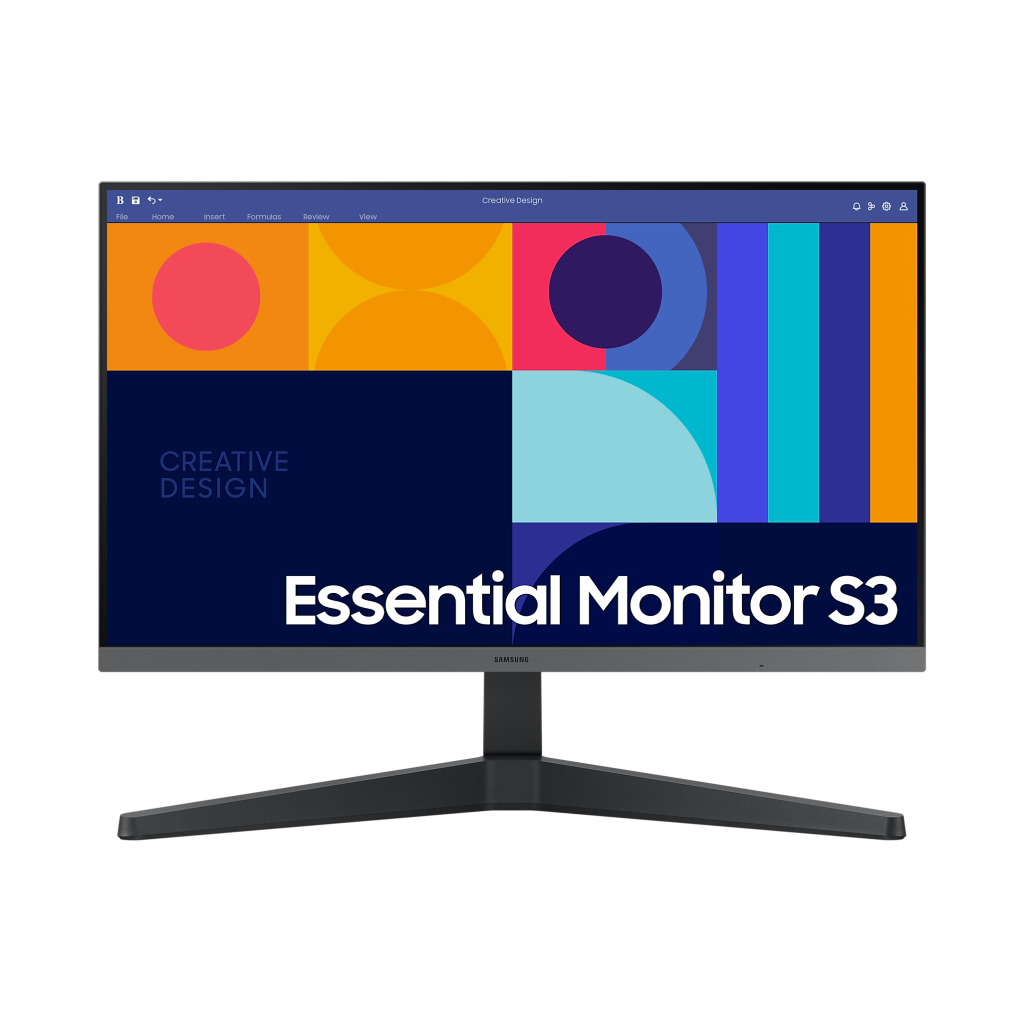 SAMSUNG LS24C332GAUXUF 24&quot; 1ms, 100Hz, Full HD, DP, HDMI, IPS LED, Çerçevesiz Tasarım, FreeSync Monitör