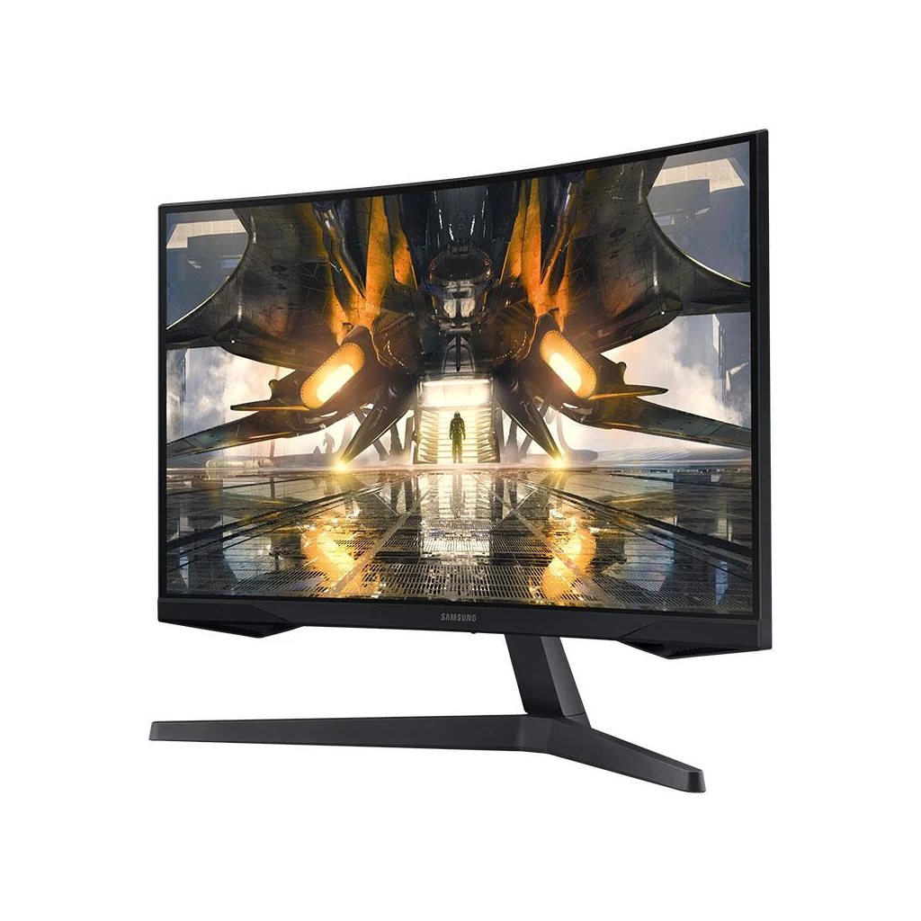 SAMSUNG LS27AG550EPXUF, Odyssey G5 27&quot; 1ms, 165Hz, 2K Quad HD, DP, HDMI, USB, VA LED, HDR10 1000R, Curved, Monitör