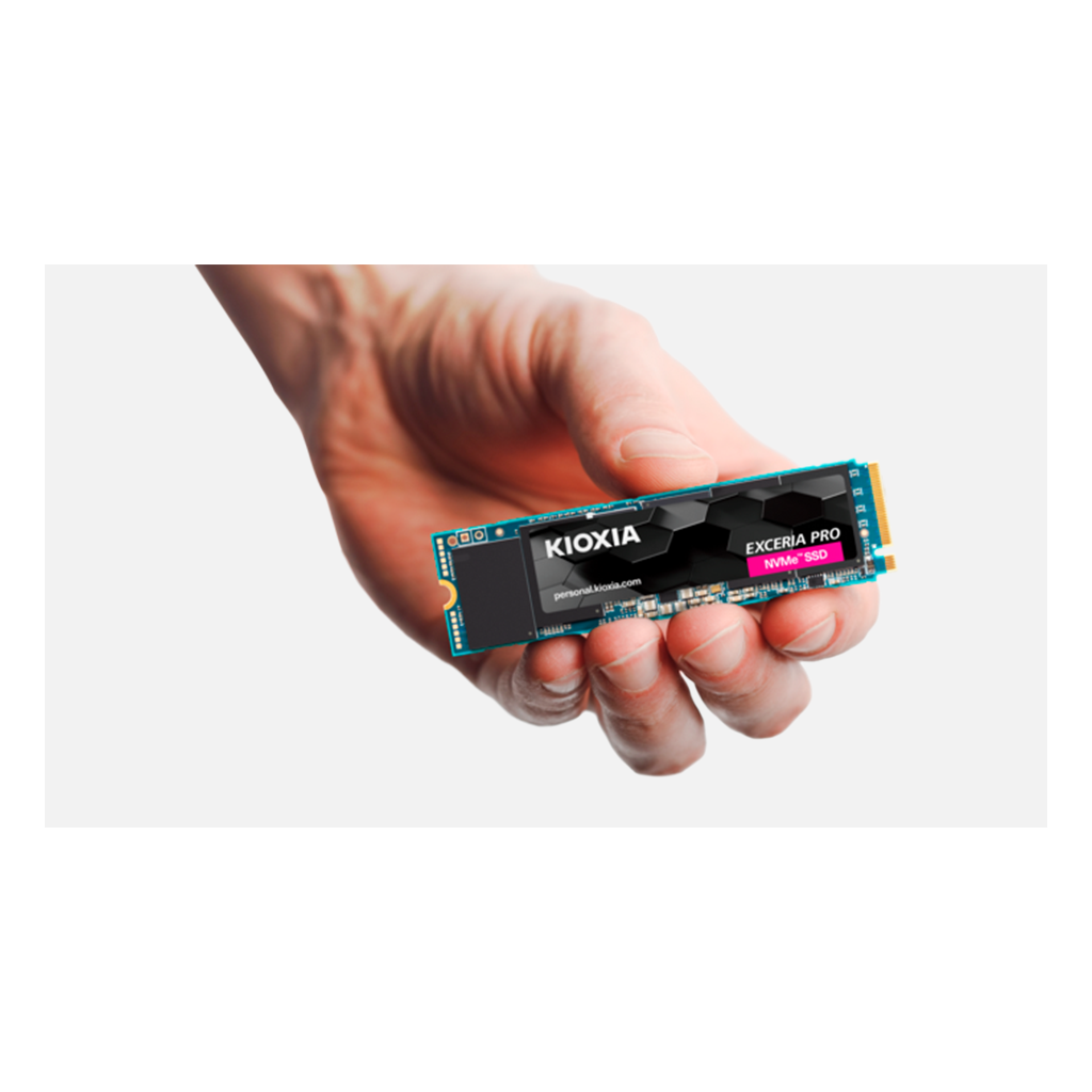 KIOXIA EXCERIA PRO, LSE10Z001TG8, 1TB, 7300/6400, Gen4, NVME PCIe M.2 2280, SSD