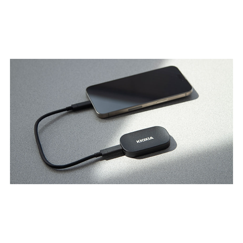 KIOXIA EXCERIA PLUS, LXD20K001TG8, 1TB, 1050/1000, Gen2, USB 3.2, Taşınabilir Harici SSD