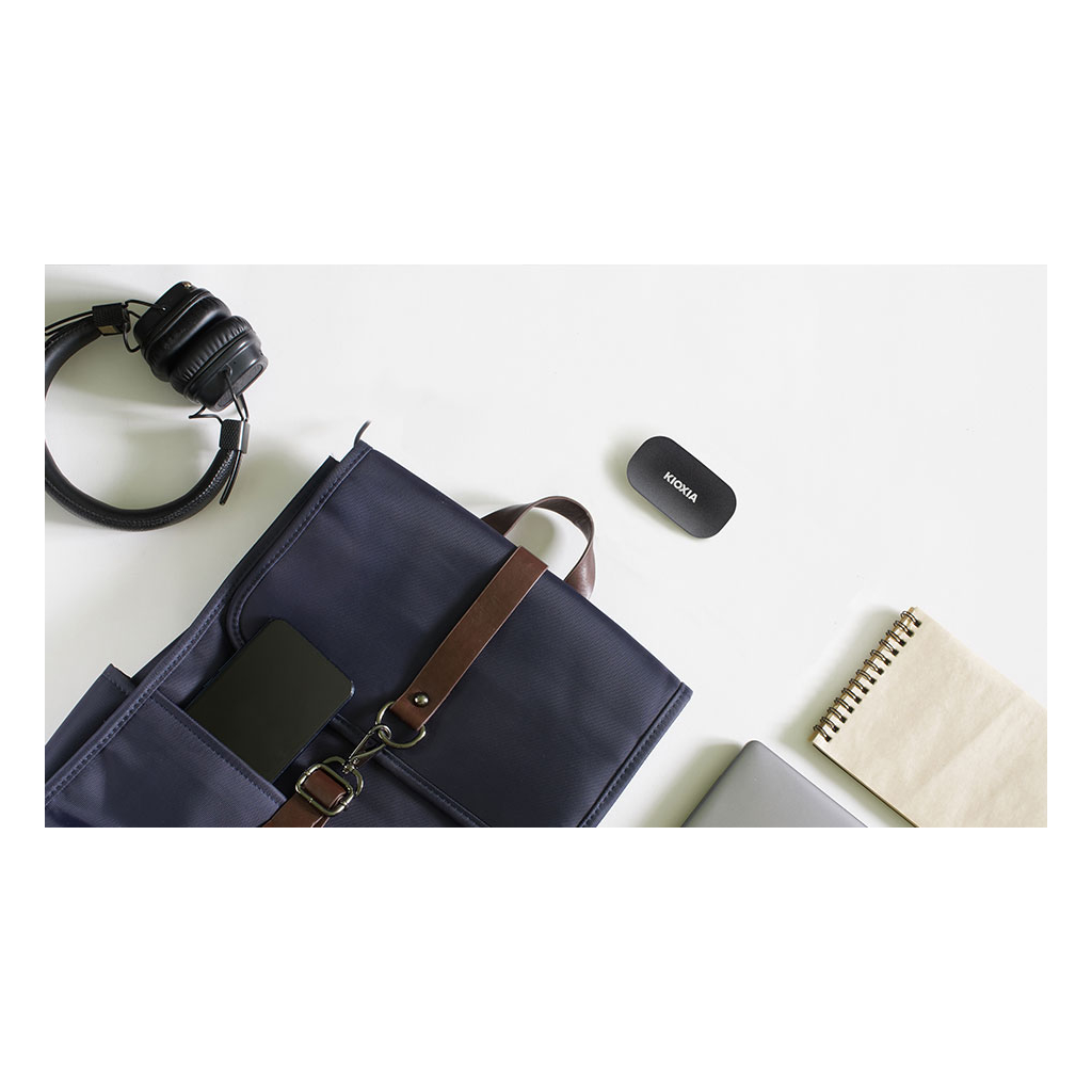 KIOXIA EXCERIA PLUS, LXD20K001TG8, 1TB, 1050/1000, Gen2, USB 3.2, Taşınabilir Harici SSD