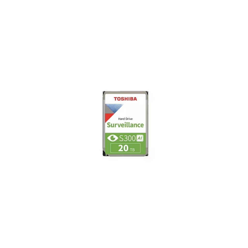 TOSHIBA S300 AI, MG11ACA20TE-V, 3.5", 20TB, 1024Mb 7200 Rpm, 7/24 Güvenlik HDD (Türkiye Distribütörü Garantili)