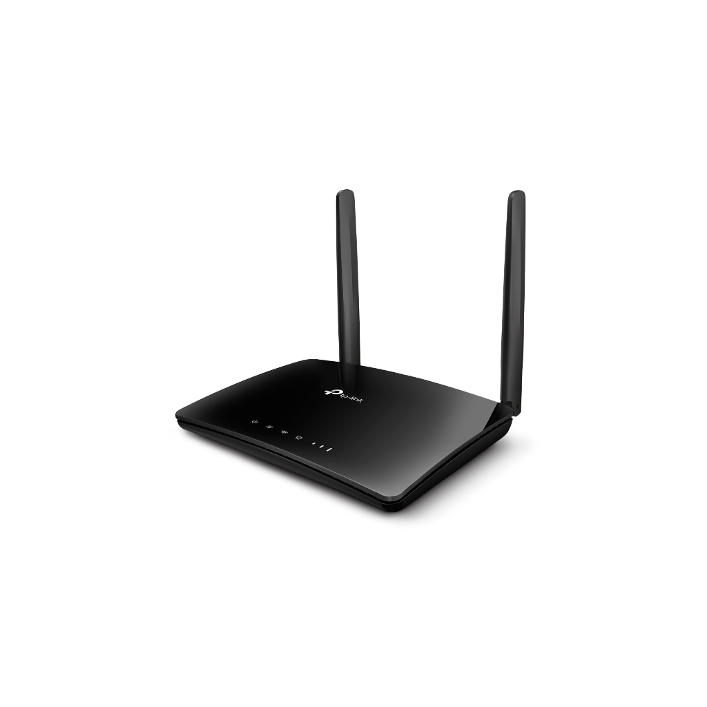 TP-LINK TL-MR150, 4Port, 300Mbps, 2,4Ghz WiFi, Masaüstü, LTE Micro Sim Kart Takılabilir 3G-4G Destekli Router