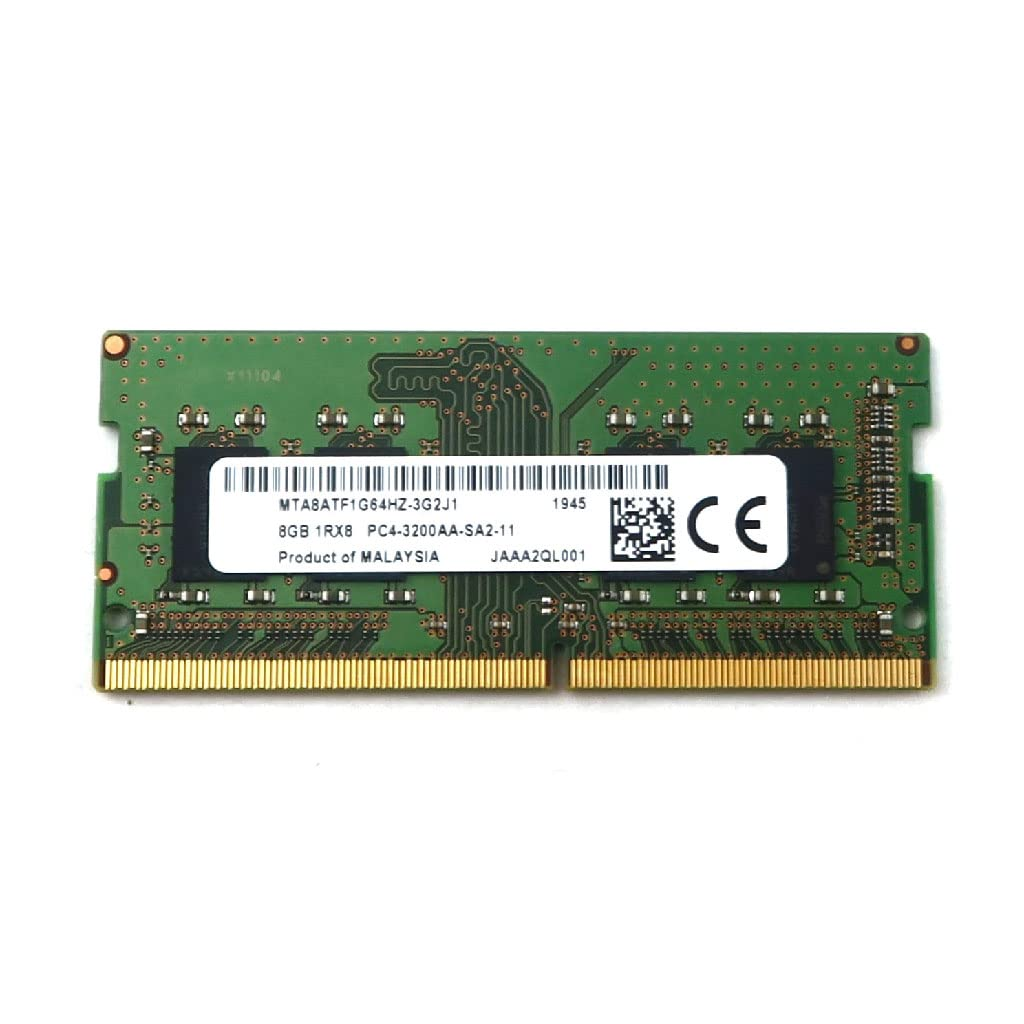 MICRON MTA8ATF1G64HZ-3G2J1, 8Gb, 3200Mhz, DDR4, Sodimm Notebook RAM, 1,2V, CL22