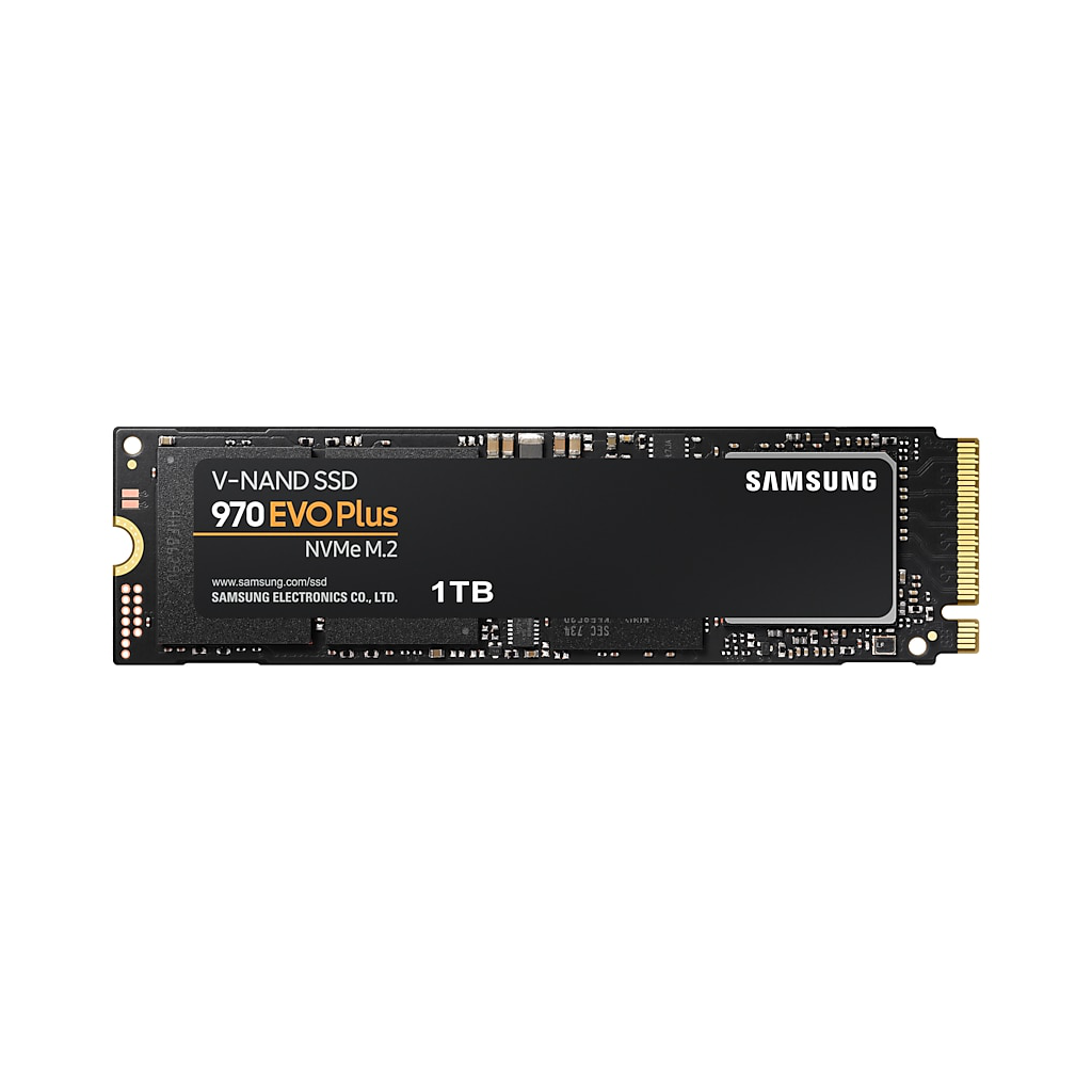 SAMSUNG MZ-V7S1T0BW 970 EVO PLUS 1TB 3500/3300 Gen3, NVMe PCIe M.2 2280, SSD (Türkiye Distribütörü Garantili)