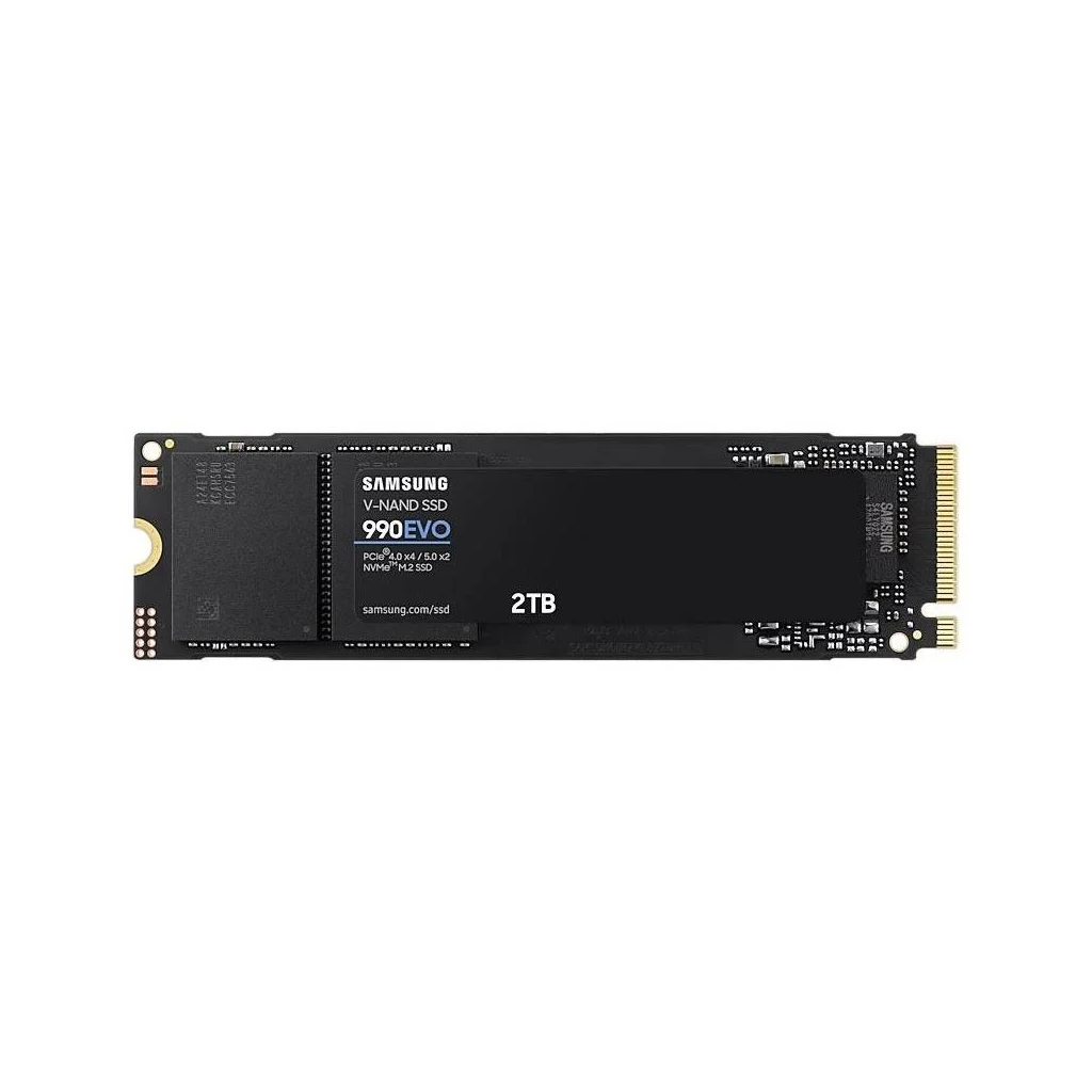 SAMSUNG MZ-V9E2T0BW, 990 EVO, 2TB, 5000/4200, Gen4, NVMe PCIe M.2 2280, SSD (Türkiye Distribütörü Garantili)