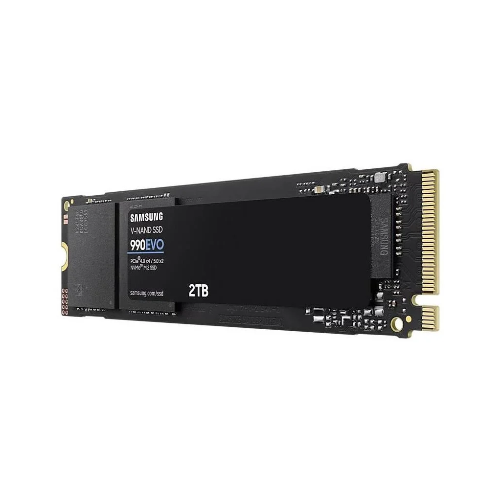 SAMSUNG MZ-V9E2T0BW, 990 EVO, 2TB, 5000/4200, Gen4, NVMe PCIe M.2 2280, SSD (Türkiye Distribütörü Garantili)