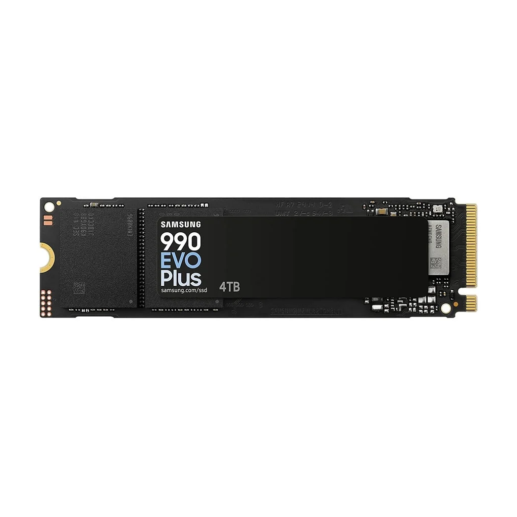 SAMSUNG MZ-V9S4T0BW, 990 EVO PLUS, 4TB, 7250/6300, Gen4, NVMe PCIe M.2 2280, SSD (Türkiye Distribütörü Garantili)