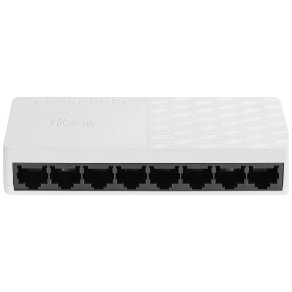 HILOOK NS-0108D, 8 Port, Megabit, Yönetilemez, Masaüstü Switch