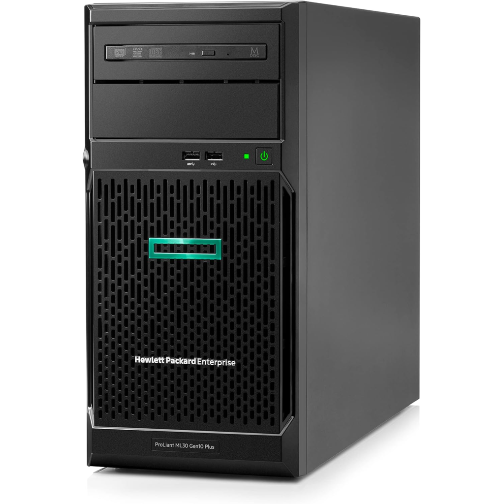HP P44718-421_UPG, ML30, GEN10+, Intel Xeon E-2314, 16Gb UDIMM Ram, 1Tb SSD + 1Tb HDD, 350W Power, 4U Kasa TOWER SERVER