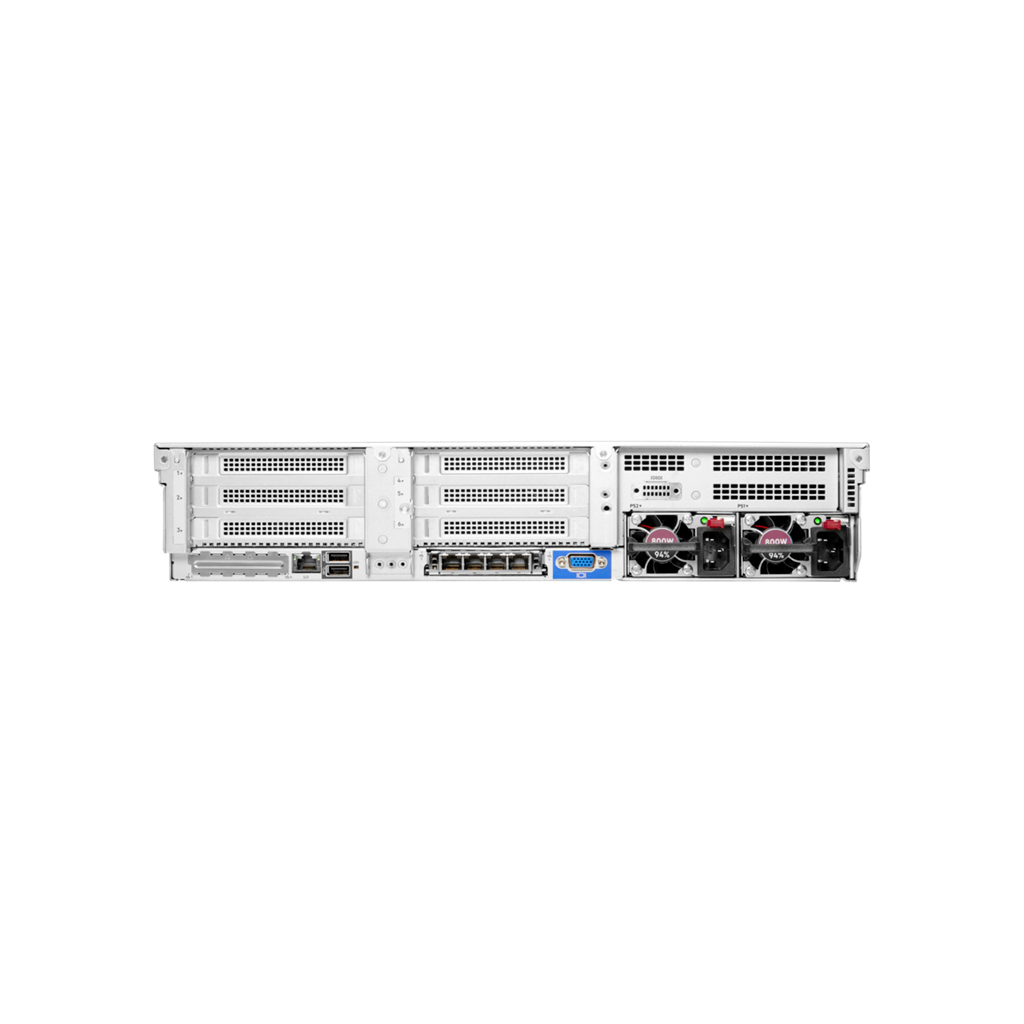 HP P55279-421, DL380, GEN10, Intel Xeon Silver 4310, 32Gb RDIMM Ram, Disk Yok, 8SFF, 1x800W Power, 2U RACK, SERVER