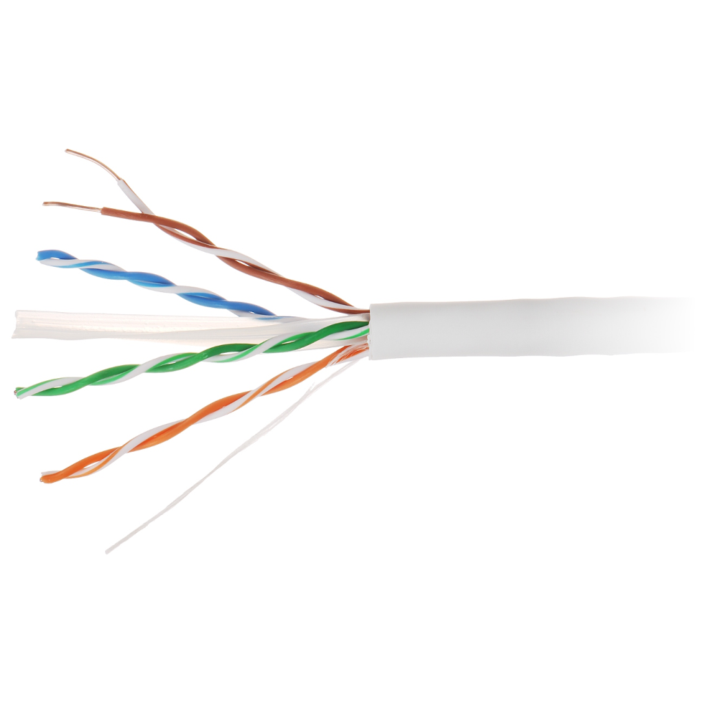 DAHUA PFM923I-6UN-C, CAT6 305m, 23AWG 0.53mm, UTP, %100 Bakır, LSZH Halogen Free Kablo, Mavi Renk