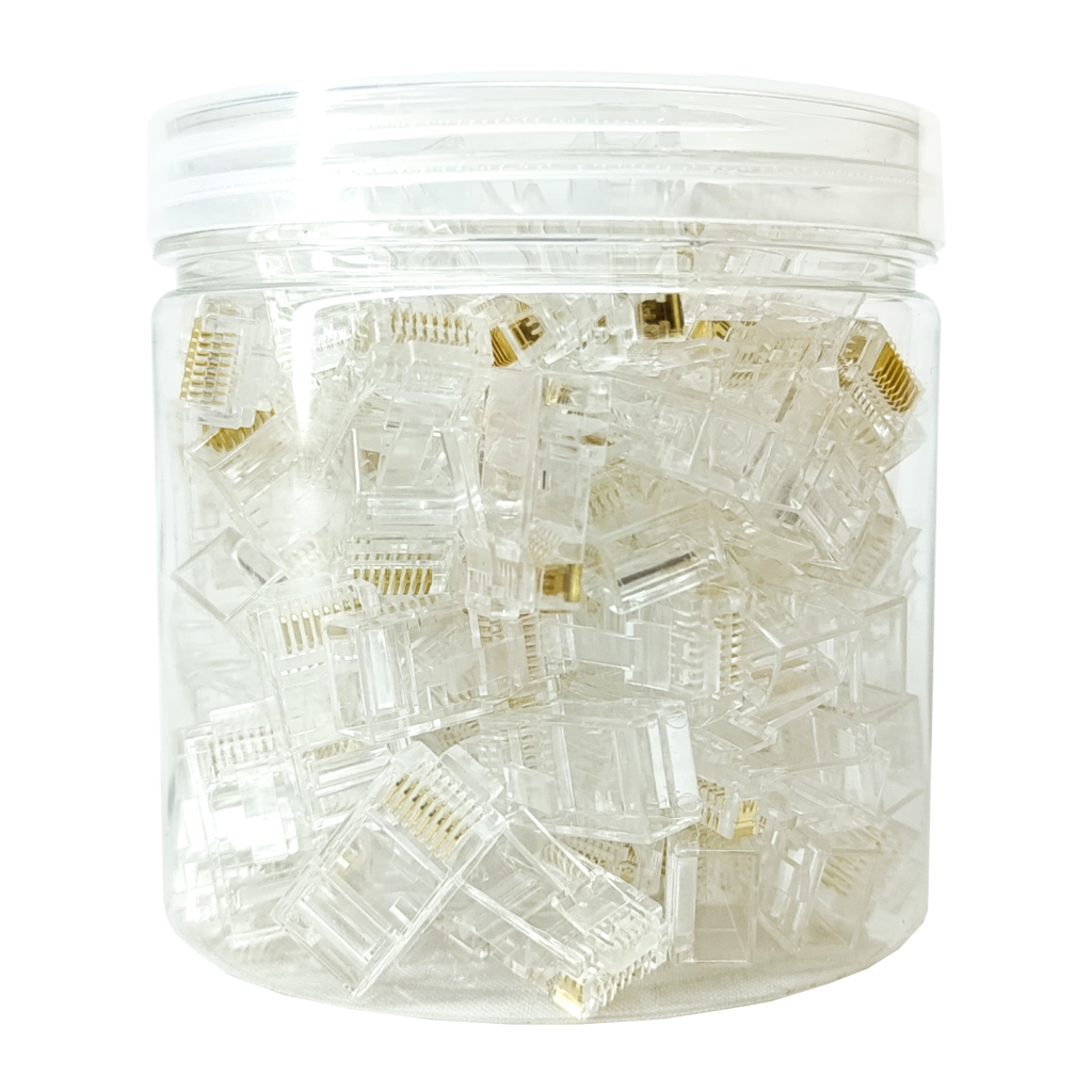 PowerGate PG-J02, RJ45, Yeni Nesil UTP JAC, CAT6, (100lü KUTU)