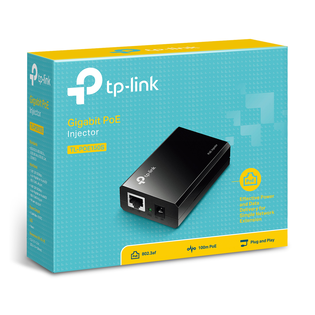 OMADA POE150S,2 Port Gigabit, 15.4W, PoE Masaüstü Injector