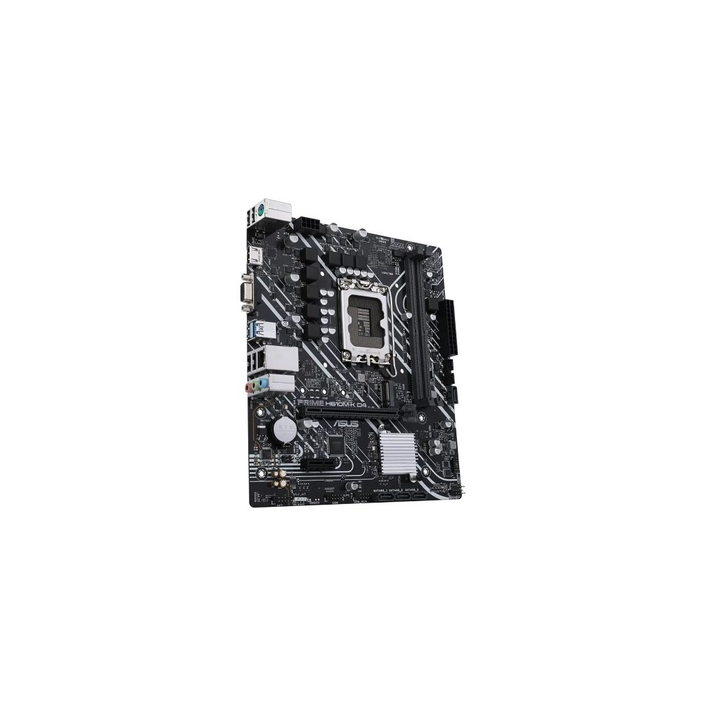 ASUS PRIME H610M-K D4, 2xDDR4, M.2, D-SUB, HDMI, 12-13.14.Nesil, LGA1700 Soket, Anakart