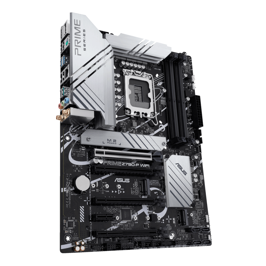 ASUS PRIME Z790-P WIFI, 4xDDR5, 3x M.2, HDMI, DP, Type-C, Wi-Fi 6, Bluetooth 5.2, 12-13.Nesil, LGA1700 Soket, ARGB Gaming Anakart