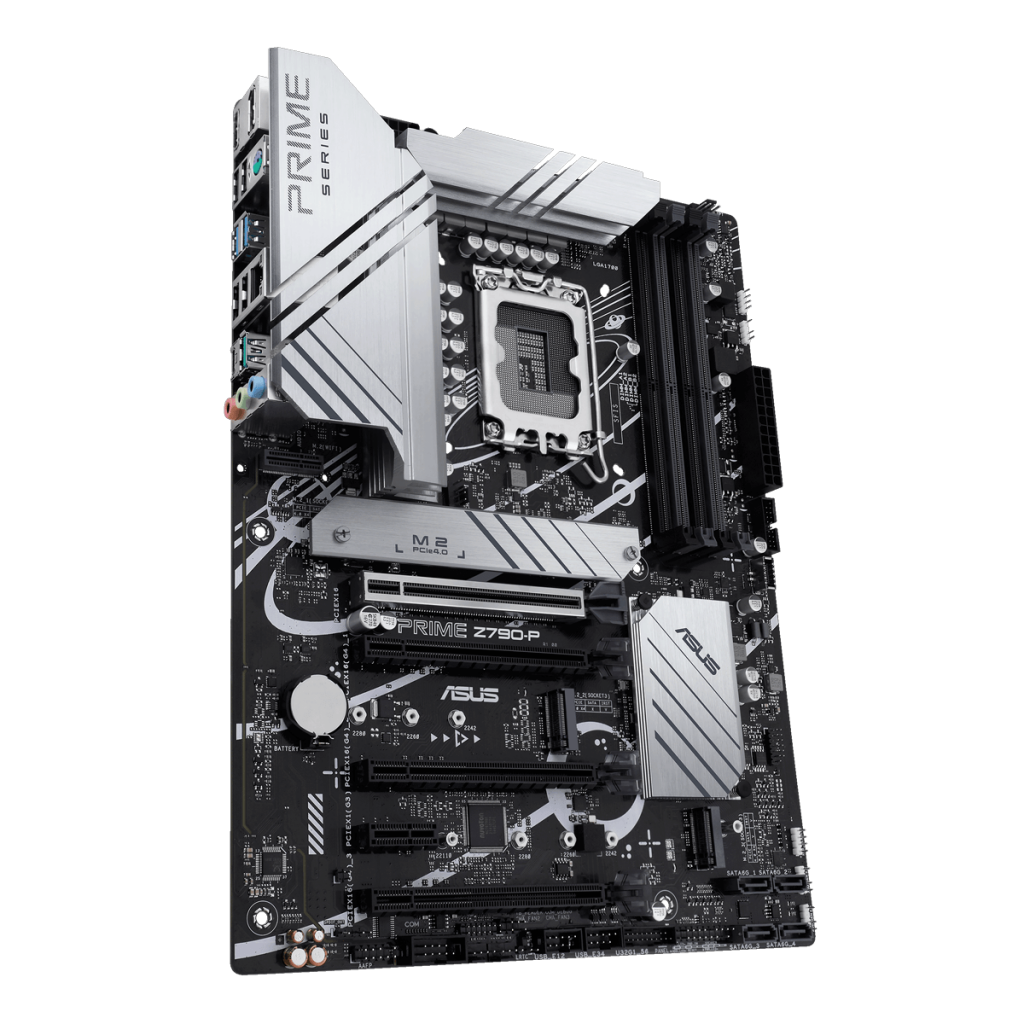 ASUS PRIME Z790-P, 4xDDR5, 3x M.2, HDMI, DP, Type-C, 12-13.Nesil, LGA1700 Soket, ARGB Gaming Anakart