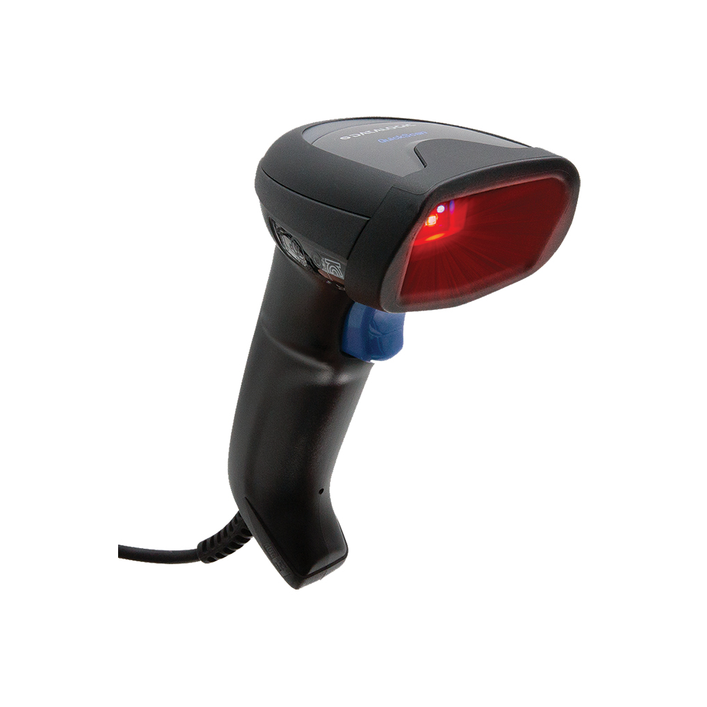 DATALOGIC Quickscan QD2590, EL Tipi, Laser,  USB Kablolu, 2D (Kare Kod) Barkod Okuyucu (Ayaklı)