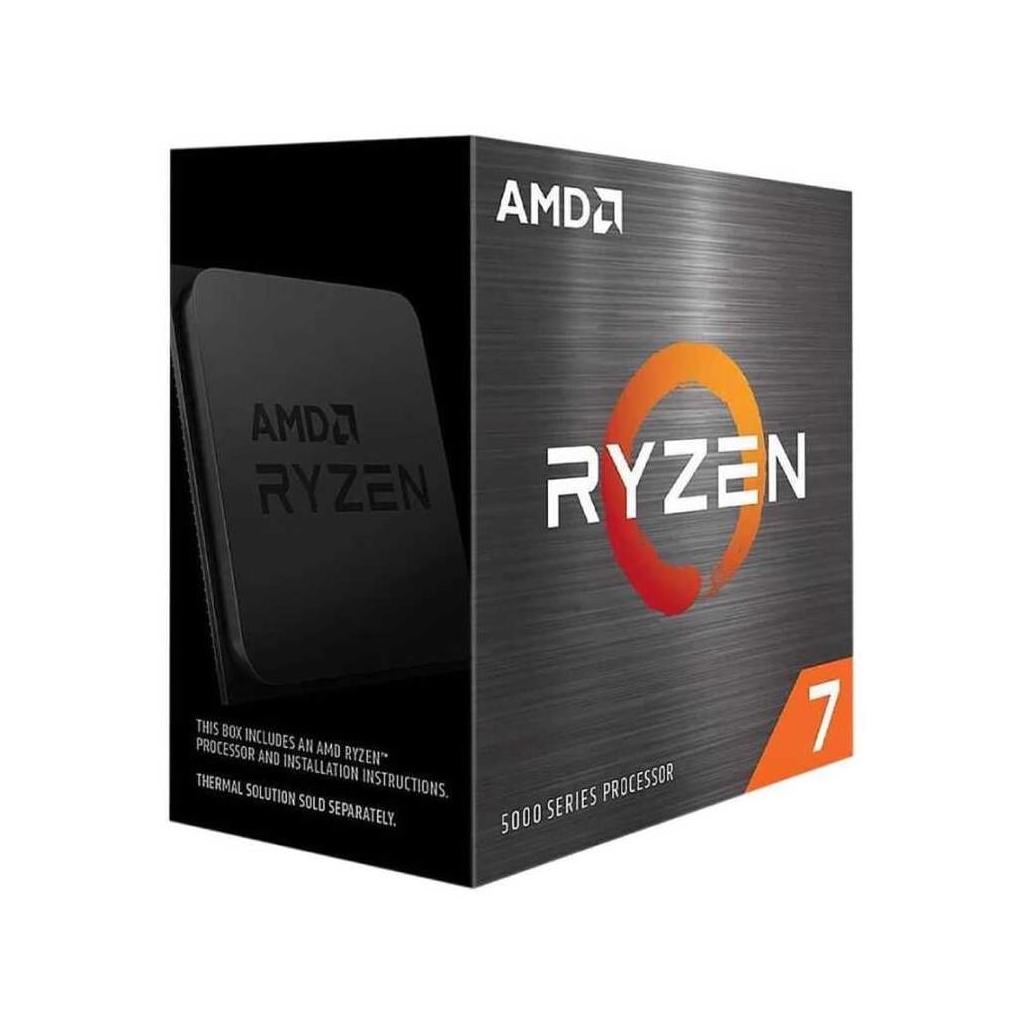 AMD RYZEN 7 5700X3D 8 Core, 3,00-4.10GHz,  100Mb Cache, 105W, AM4 Soket, BOX (Kutulu) (Dahili Grafik YOK, Fan YOK)