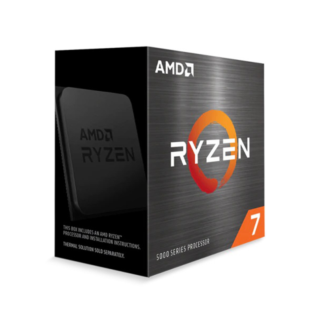 AMD RYZEN 7 5800X 8 Core, 3,80-4.70GHz, 36Mb Cache, 105W, AM4 Soket, BOX (Kutulu) (Dahili Grafik YOK, Fan YOK)