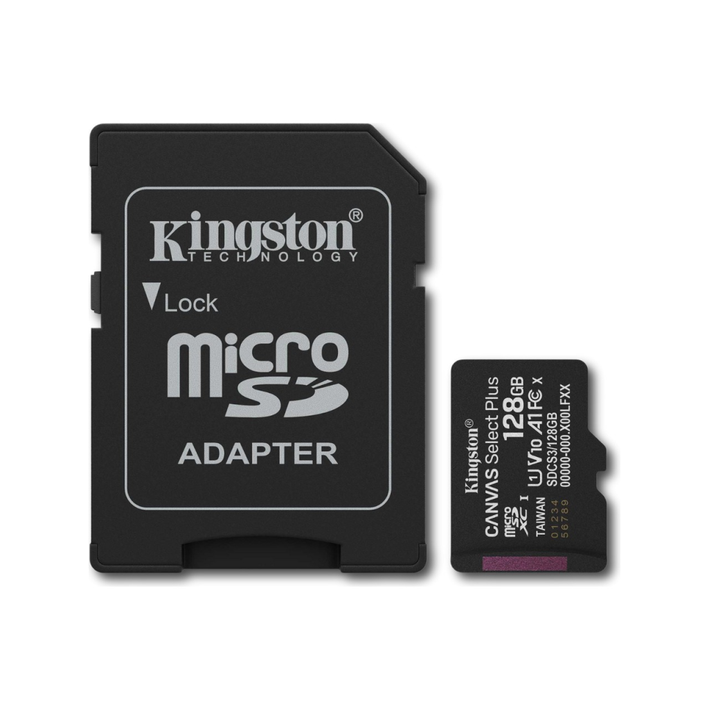 KINGSTON 128GB Micro SD Kart Canvas Select Plus SDCS3/128GB