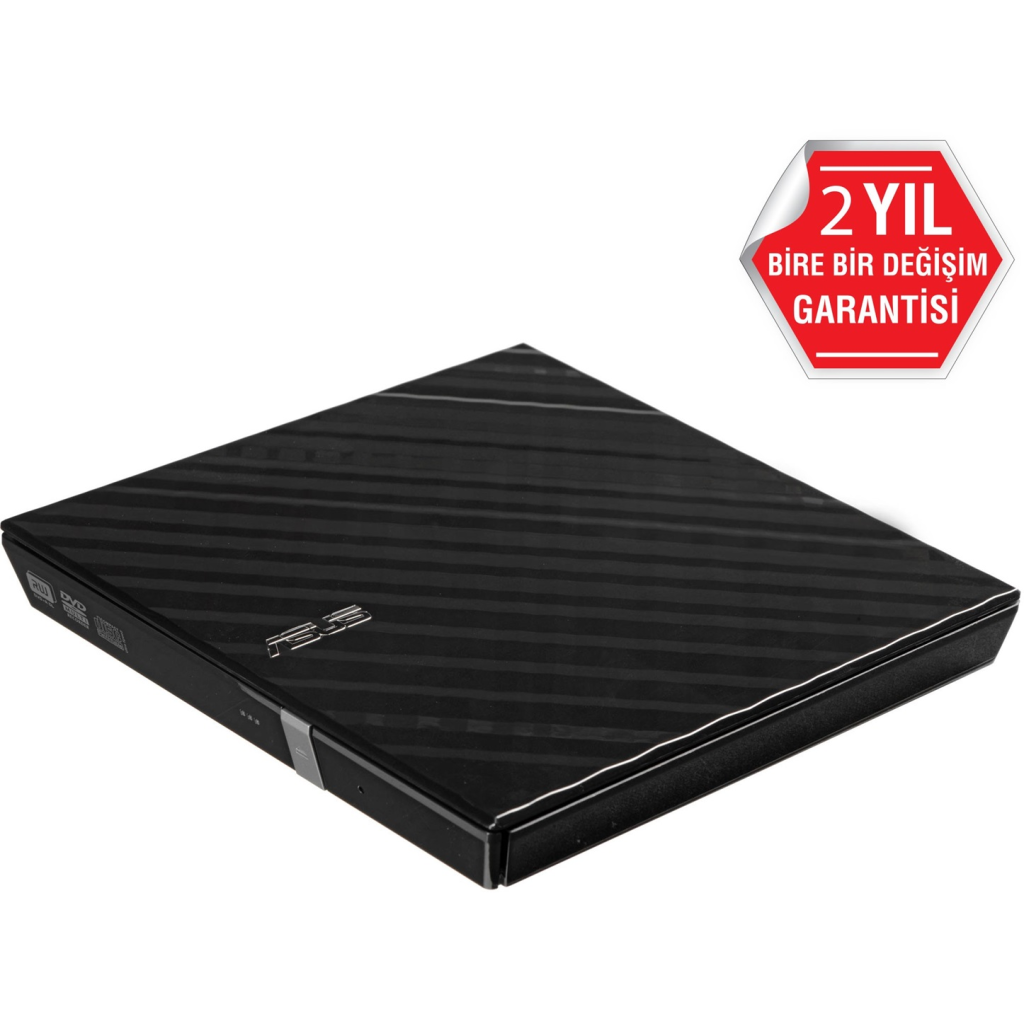 ASUS SDRW-08D2S-U Lite Usb 2.0 External, Siyah, Slim, Optik Okuyucu