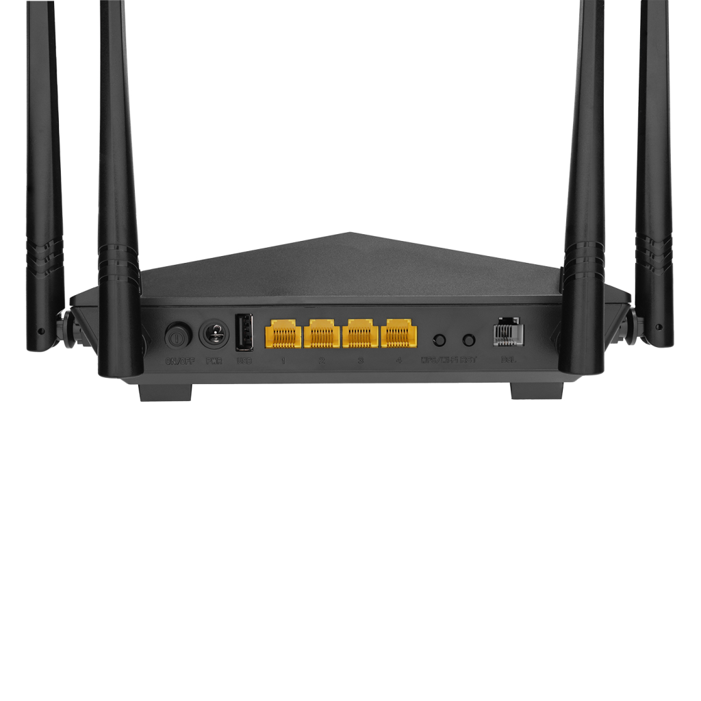 EVEREST SG-V1200, AC1200, 300-867Mbps, Dual Band, 2.4GHz-5GHz, 1200Mbps, WiFi, 4xAnten, USB, VDSL2, ADSL2, MODEM ROUTER