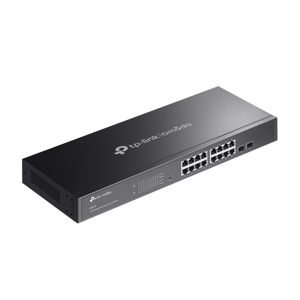 OMADA SG2218, 16 Port GigaBit, 2Port GigaBit SFP, Yönetilebilir, Rackmount Metal Kasa Switch