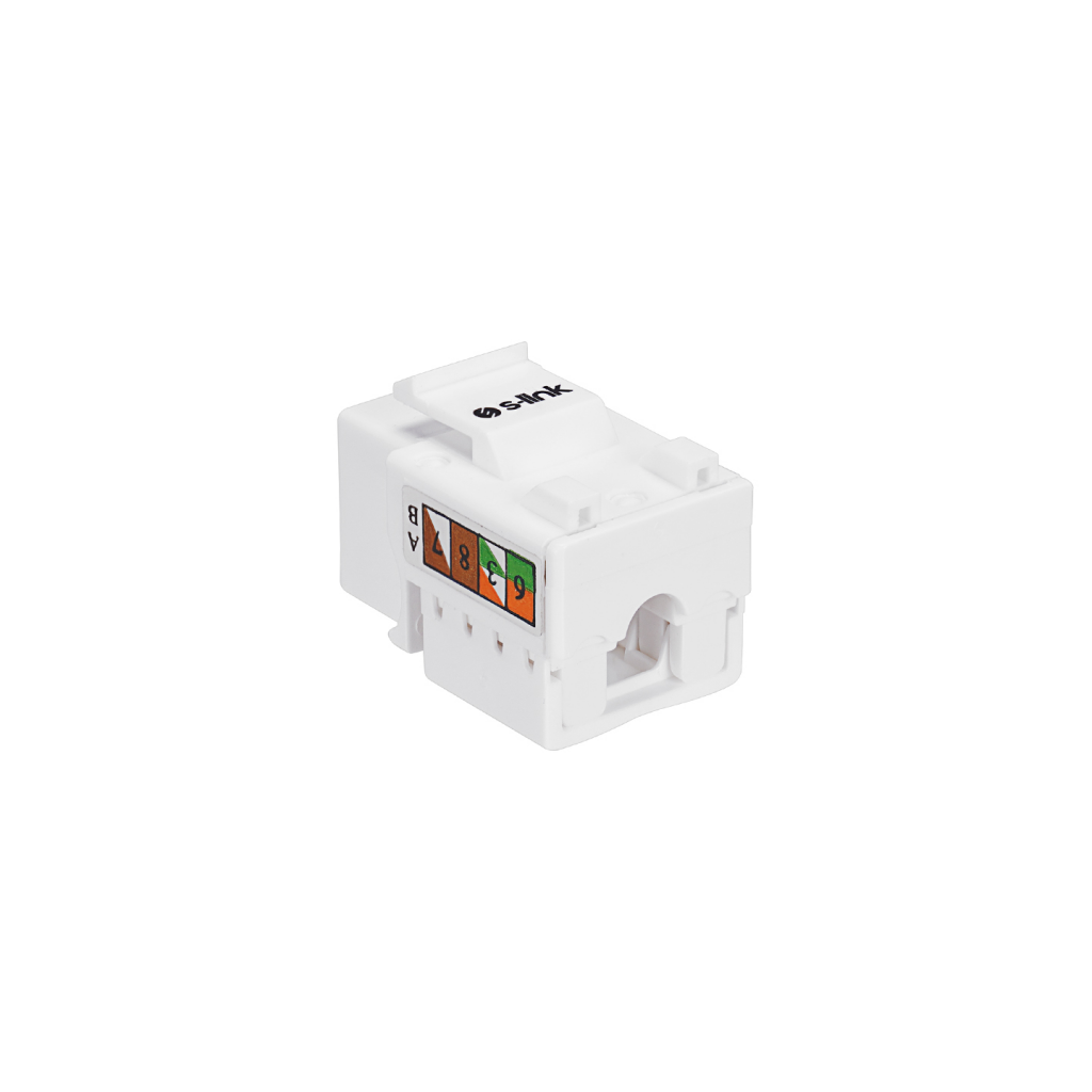 S-LINK SL-KS60, UTP, CAT6, Keystone Jack3U, 90 Derece