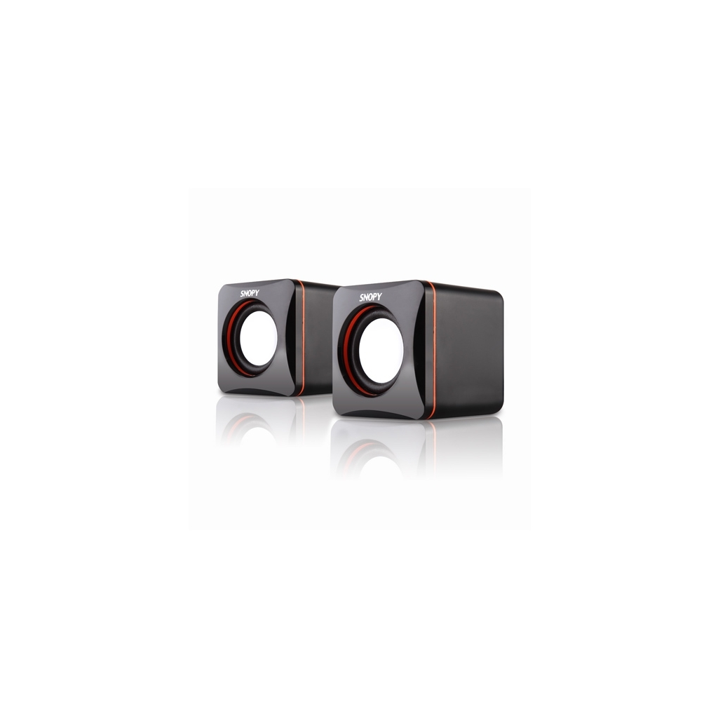 SNOPY SN-21, 6W, 1+1 Masaüstü, USB Speaker, (Siyah)