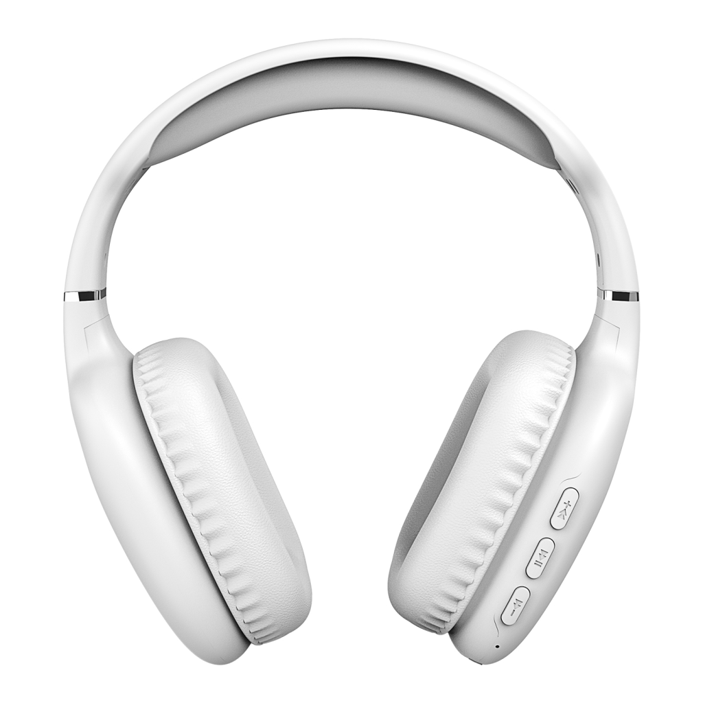 SNOPY SN-BT43, Beyaz, Bluetooth 5.3, Kablosuz, Ayarlanabilir Kafa Bandı, 5saat Çalma Süresi, 15mt Algılama Mesafesi, Microfonlu Kulaklık