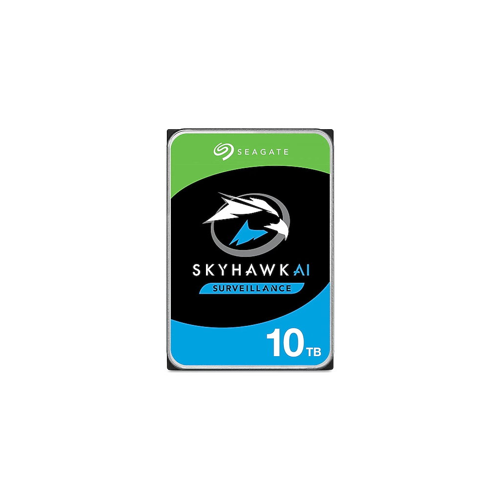 SEAGATE SKYHAWK AI, ST10000VE001, 3.5", 10TB, 256Mb, 7200Rpm, Güvenlik, HDD