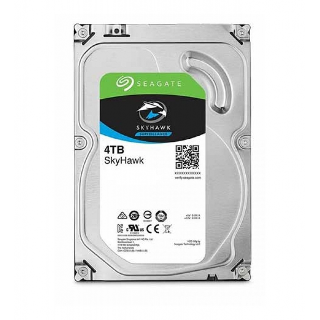 SEAGATE SKYHAWK, ST4000VX015, 3.5&quot;, 4TB, 256Mb, 5900Rpm, Güvenlik, HDD