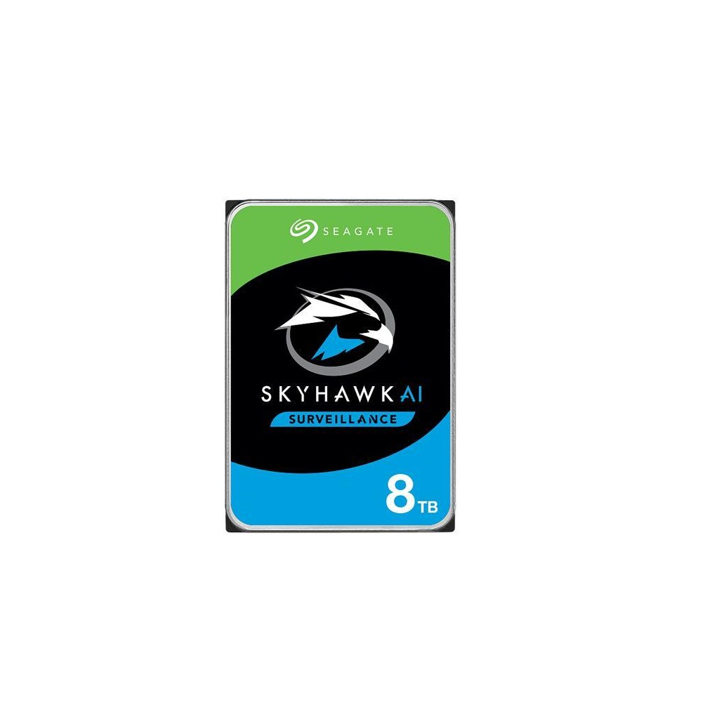 SEAGATE SKYHAWK, ST8000VE001, 3.5&quot;, 8TB, 256Mb, 7200Rpm, Güvenlik, HDD