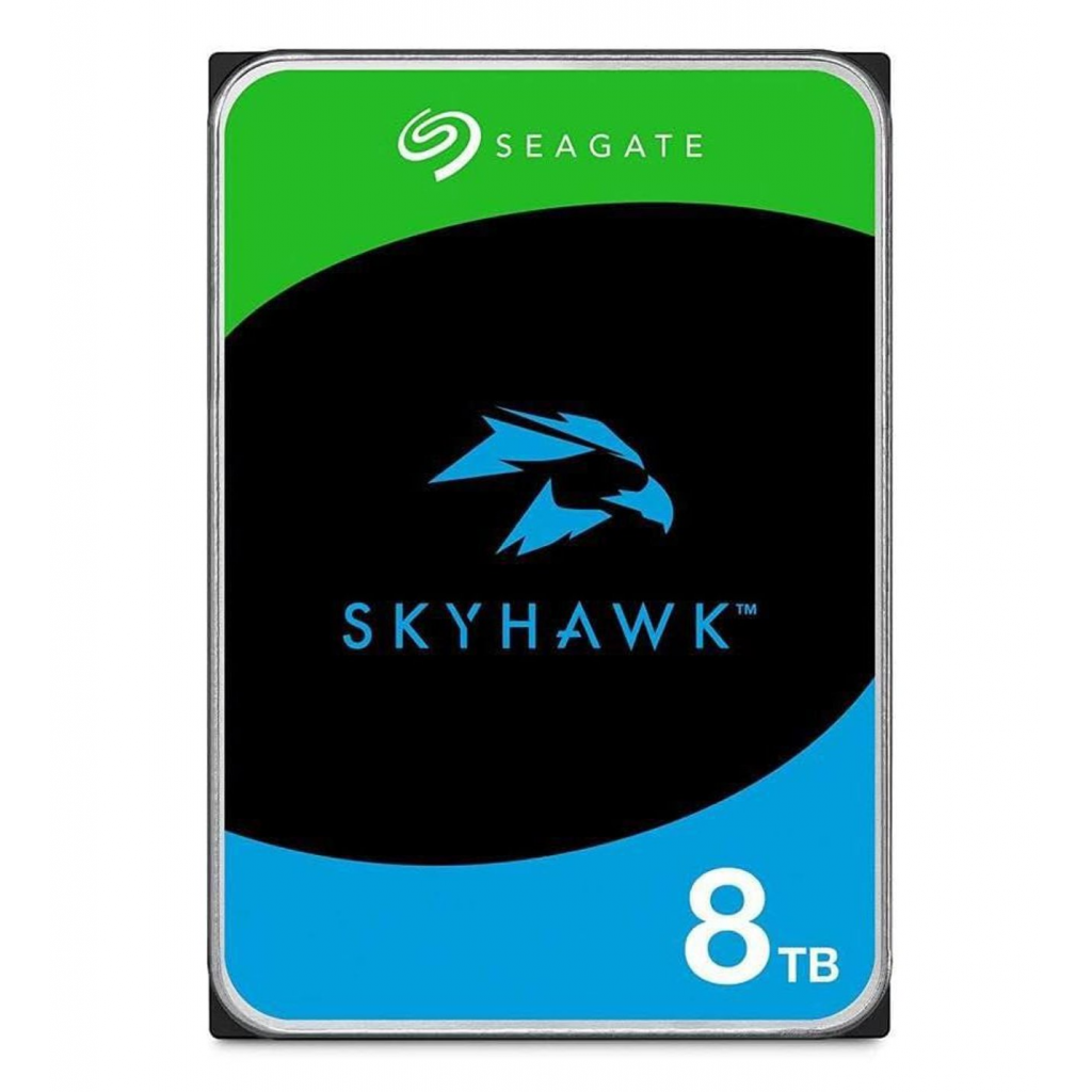 SEAGATE SKYHAWK, ST8000VX010, 3.5&quot;, 8TB, 256Mb, 5400Rpm, Güvenlik, HDD