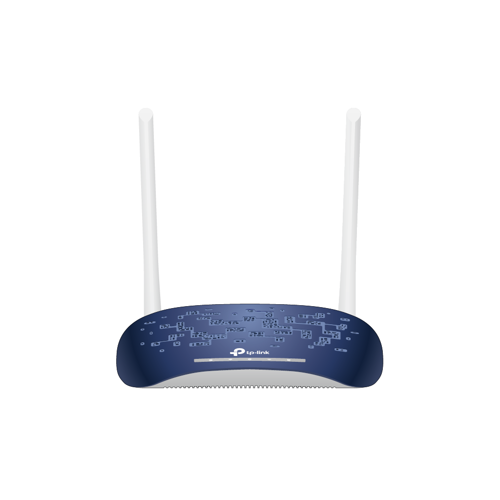 TP-LINK TD-W9960, 4 Port, 2.4Ghz Wifi, 300Mbps, 2xAnten, VDSL2, ADSL2+ MODEM