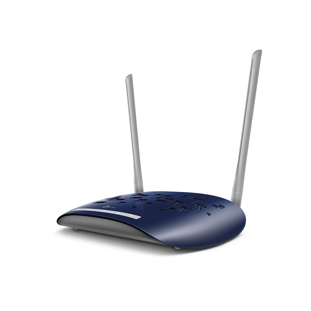 TP-LINK TD-W9960, 4 Port, 2.4Ghz Wifi, 300Mbps, 2xAnten, VDSL2, ADSL2+ MODEM