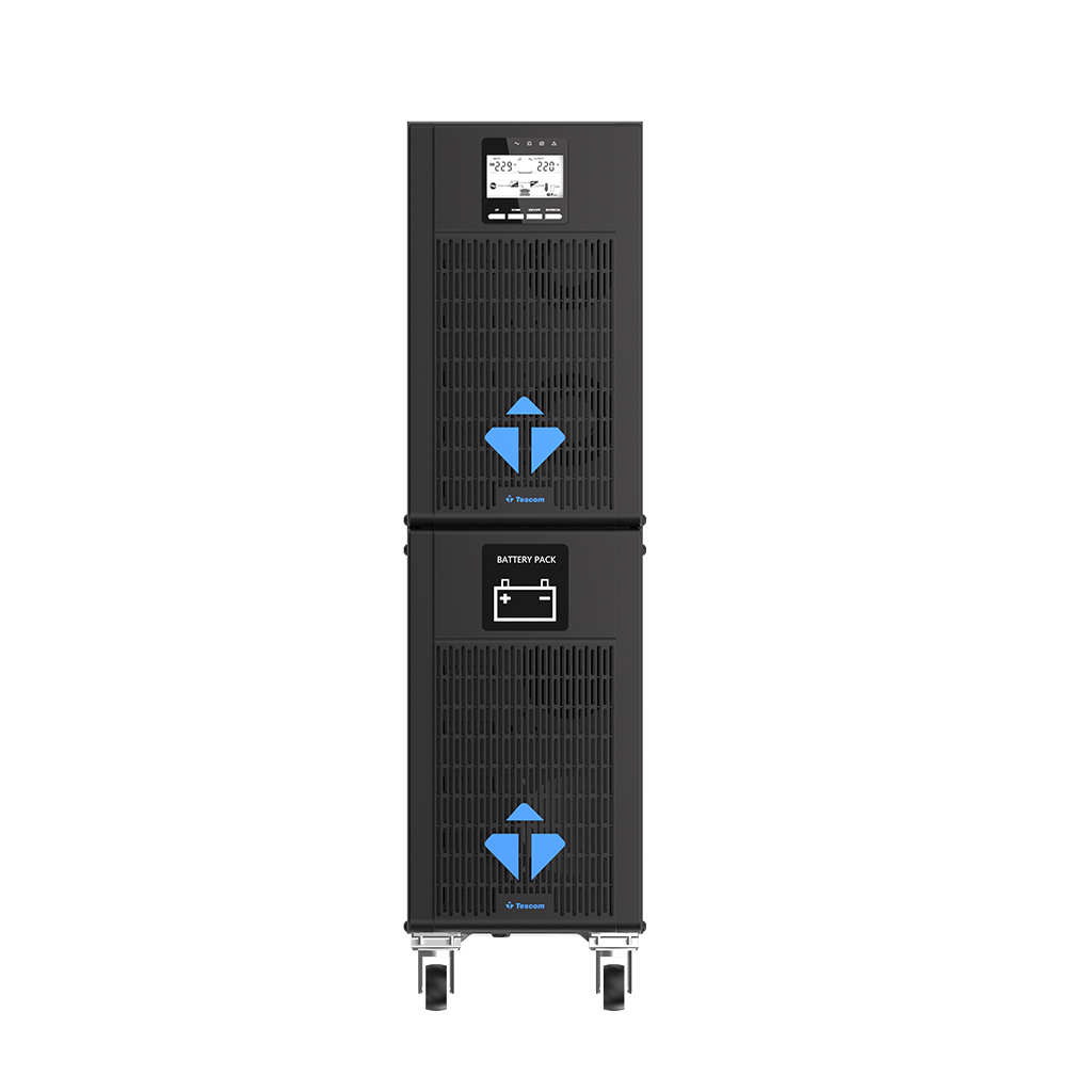 TESCOM NeoLine 100, 6 KVA Online 1F/1F UPS, (900040337) (16x9A Akü)