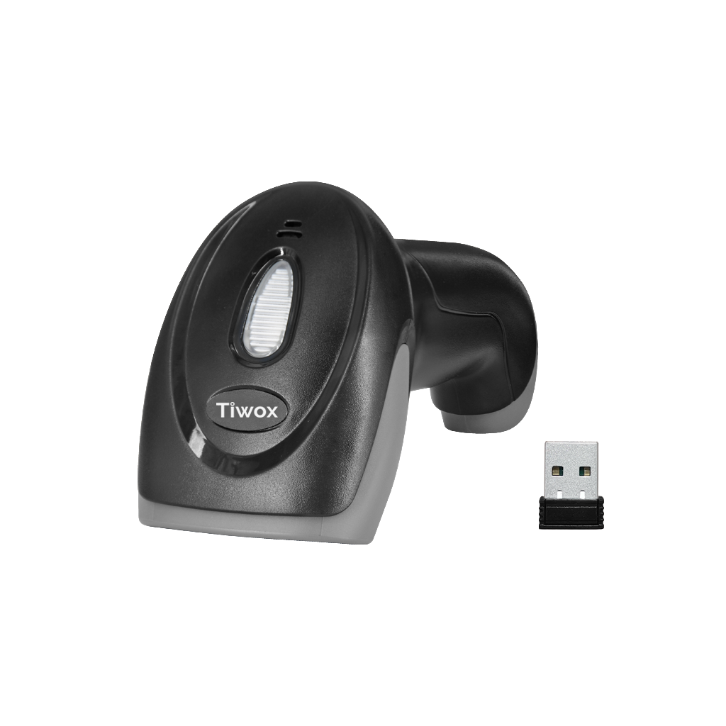 Tiwox VSK-120, EL Tipi, Laser, 2D Karekod, WiFi, Kablosuz, Bluetooth, Barkod Okuyucu (Mini Usb Dongle ile birlikte)