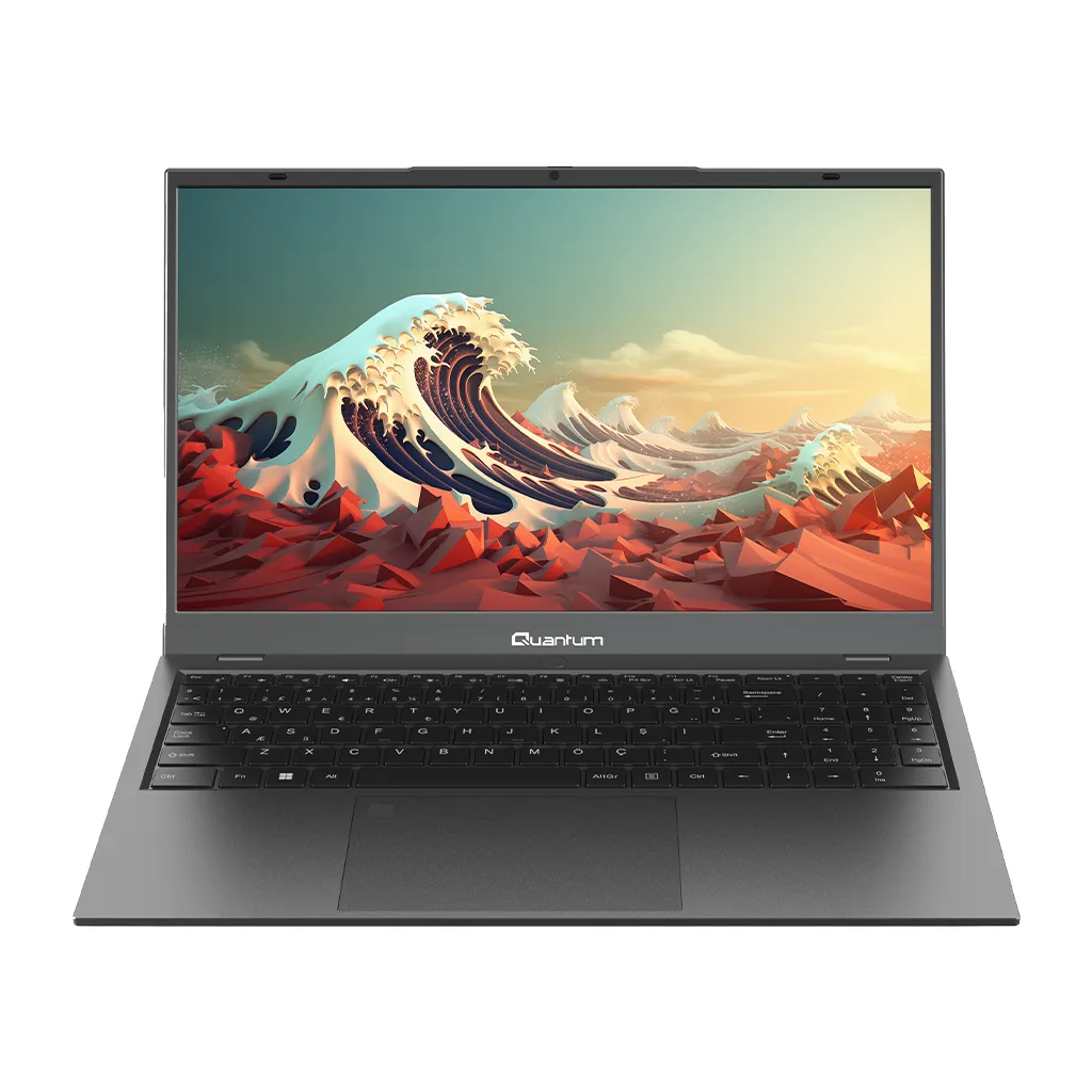 QUANTUM Prime TM1200, i5-13600H, 15,6" FHD, 16Gb Ram, 512Gb SSD, Paylaşımlı Ekran Kartı, Işıklı sıvı geçirmez klavye, Parmak izi okuyucu, Free Dos Notebook