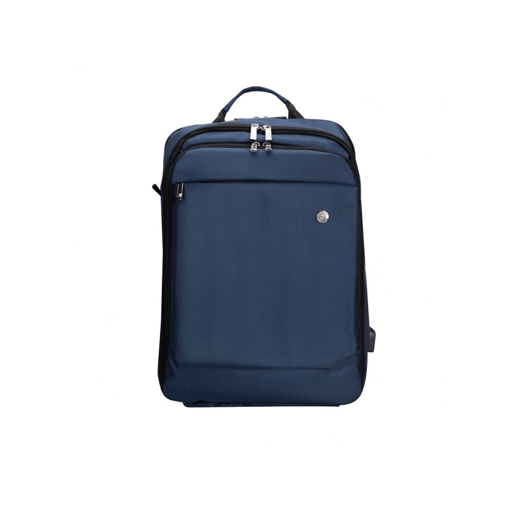 PLM Torino-USB, Notebook Sırt Çantası, 15,6", Lacivert