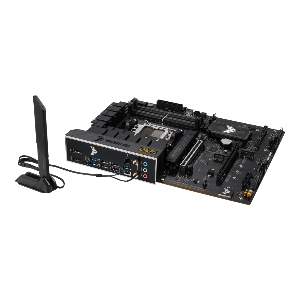 ASUS TUF GAMING B650-E WIFI, 4xDDR5, 3x M.2, HDMI, DP, Wi-Fi 6, Bluetooth v5.3, AMD Ryzen 7000 Serisi, AM5 Soket Anakart