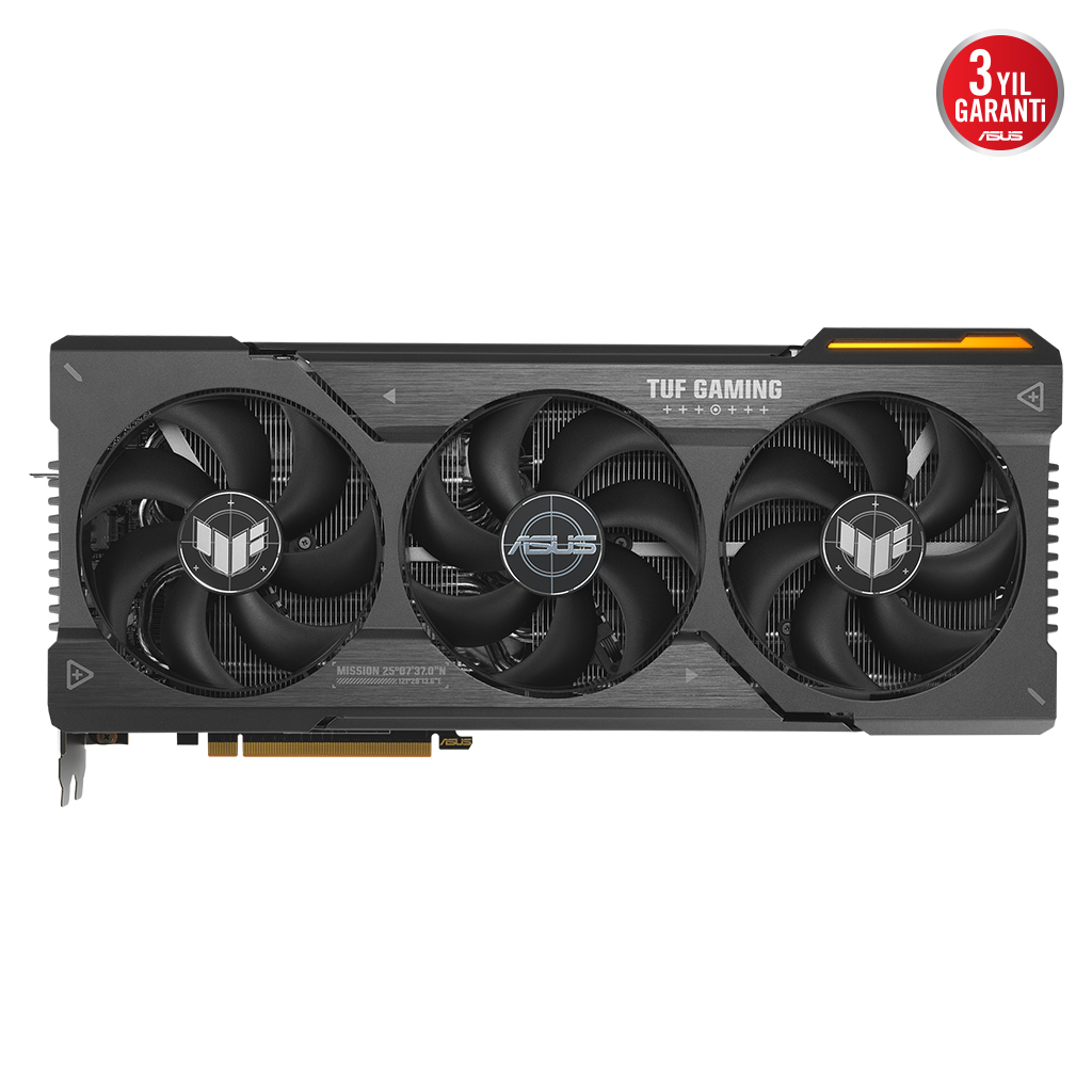 ASUS TUF-RX7900XT-O20G-GAMING, 20Gb, 320Bit, GDDR6, 1xHDMI, 3xDP GAMING Ekran Kartı