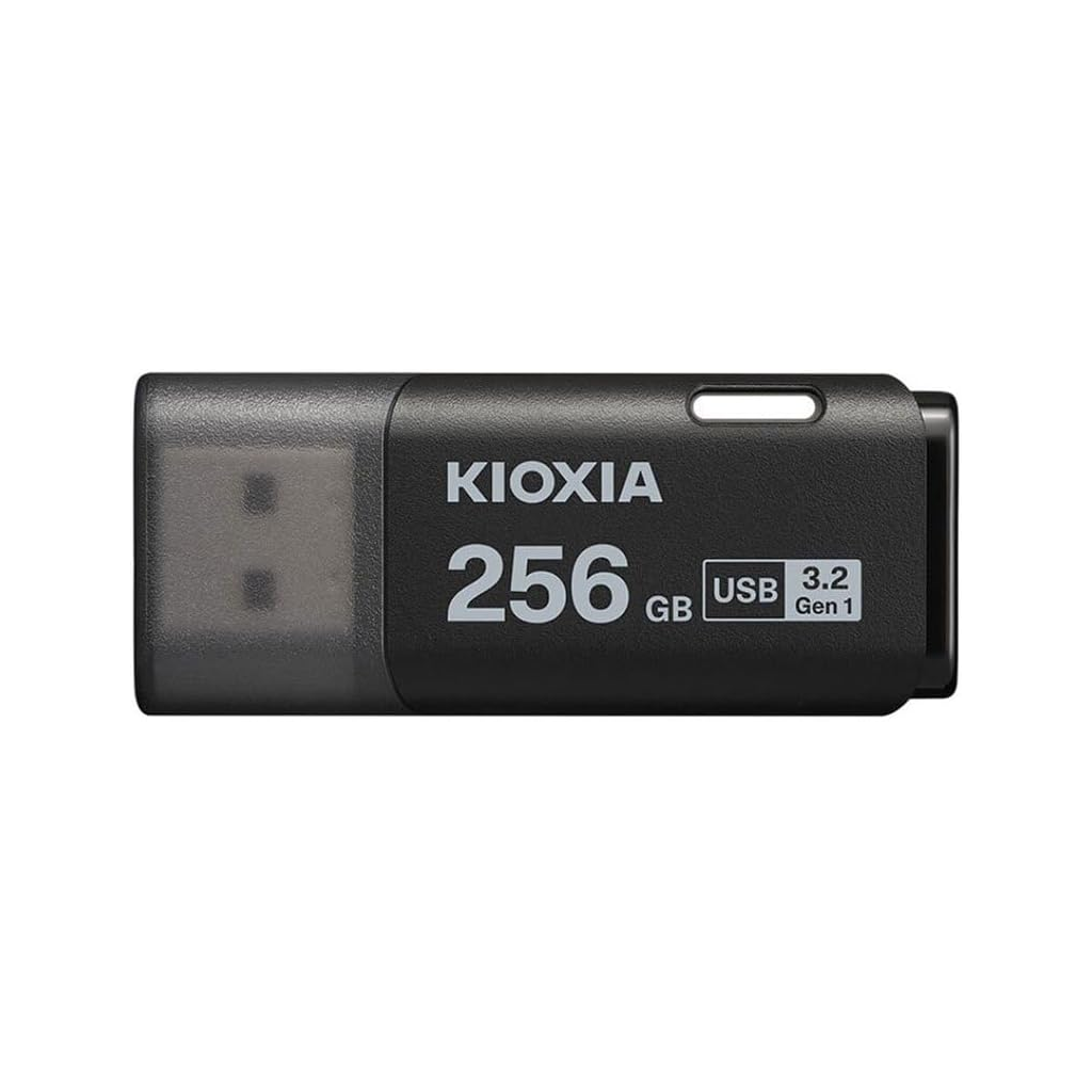 KIOXIA U301 256GB USB 3.2 Gen1 TransMemory Flash Disk (Siyah)