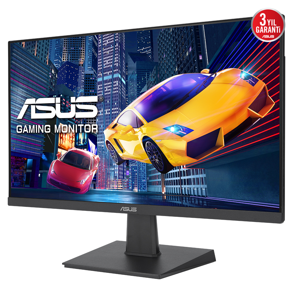 ASUS VA24EHF 23.8&quot; 1ms, 100Hz, Full HD, HDMI, D-Sub, IPS LED, Çerçevesiz Tasarım, Düşük Mavi Işık, FreeSync GAMING Monitör