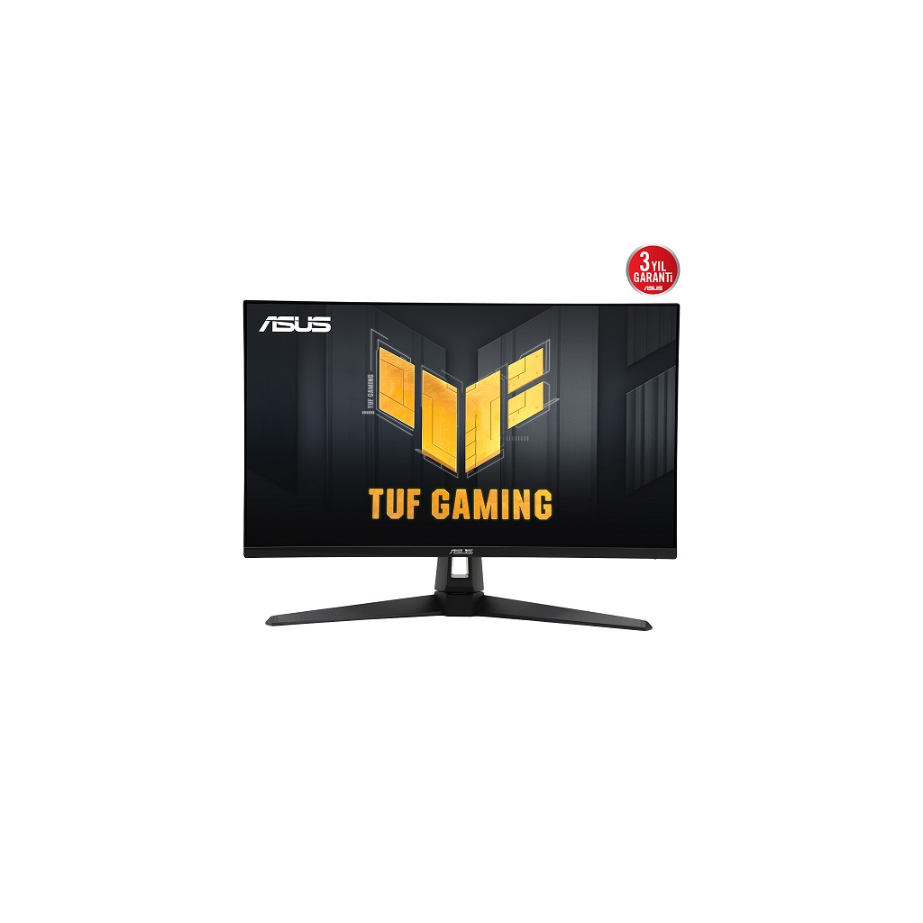 ASUS TUF GAMING VG27AQ3A 27&quot; 1ms, 180Hz, QHD 2K, DP, HDMI, Hoparlör, Fast IPS LED, Düşük Mavi Işık, FreeSync Premium, GAMING Monitör